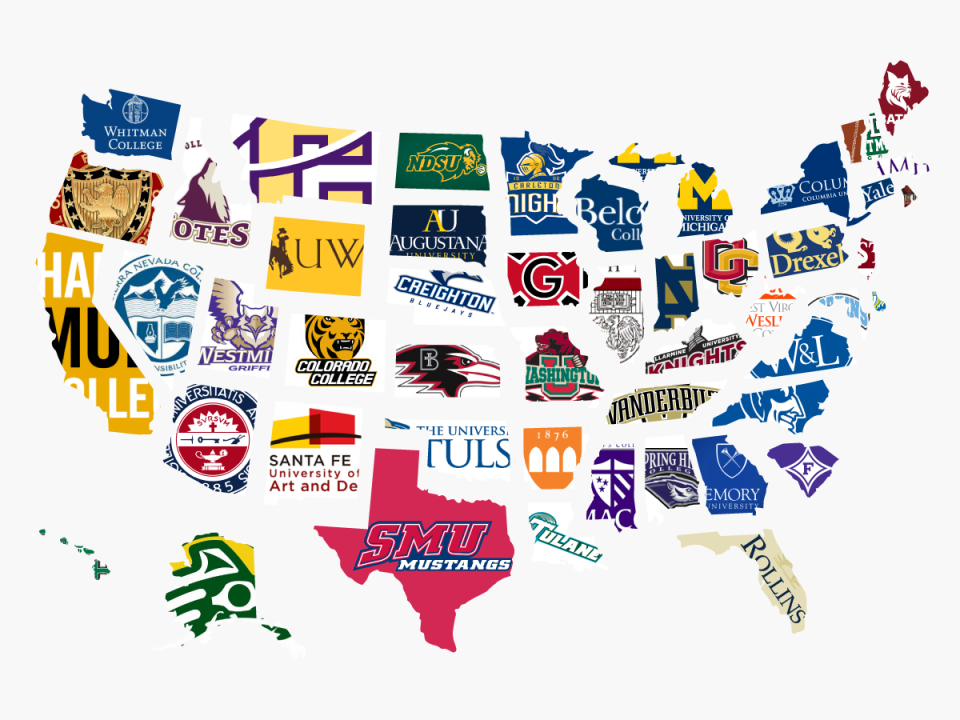 The most expensive college in every state, in one map | Business ...