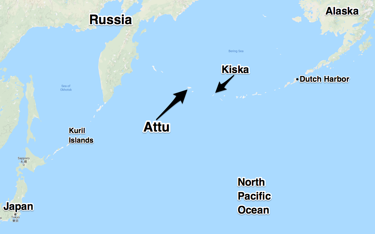 Japan's Northern Area Fleet, which included two small aircraft carriers ...