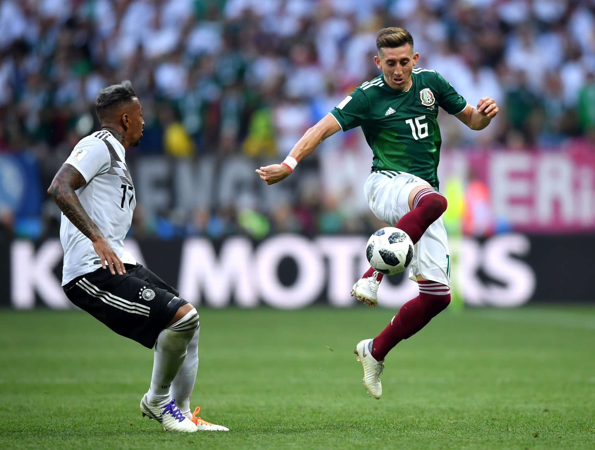 13. Mexico midfielder Héctor Herrera — 8.29. | Business Insider India