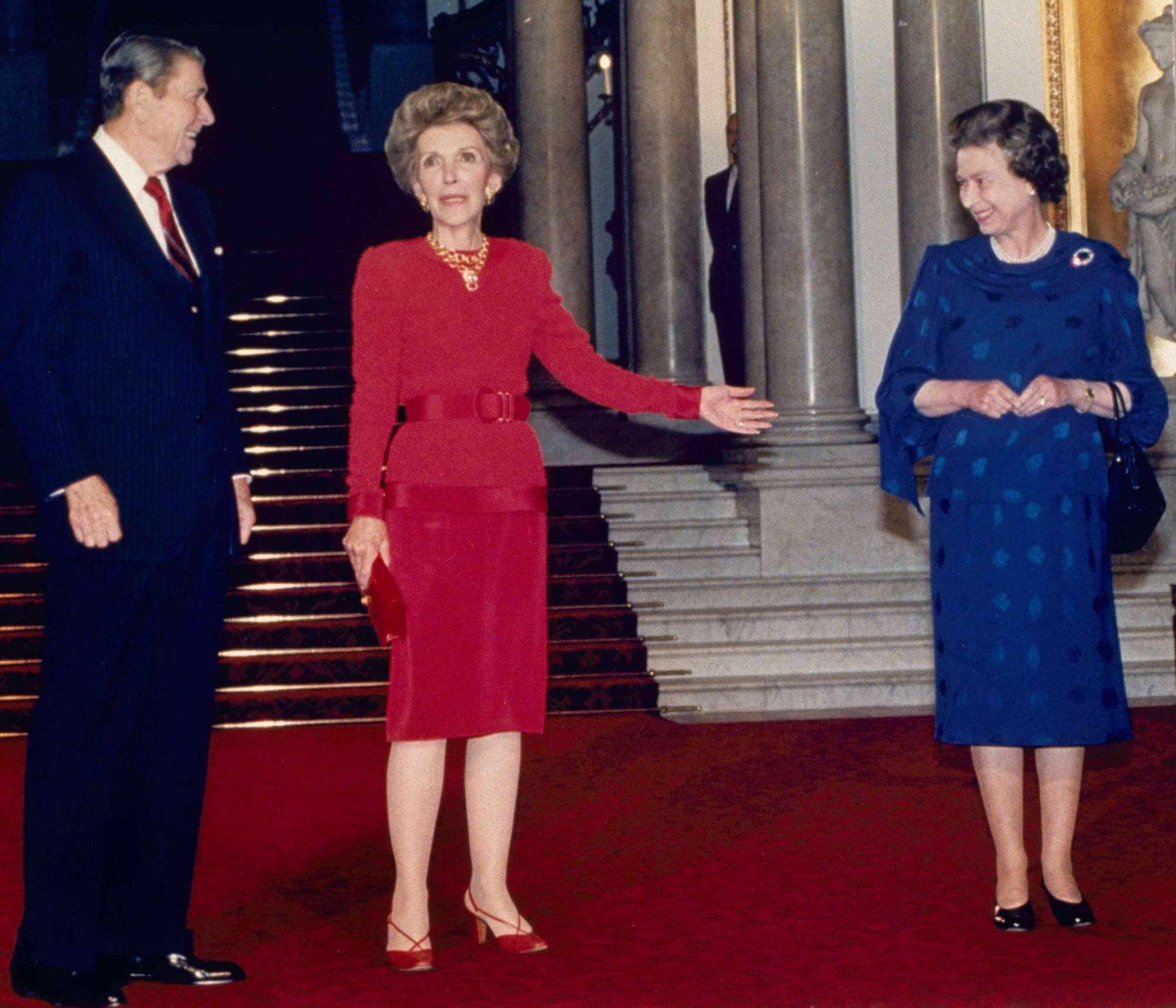 In 1988, first lady Nancy Reagan and her husband took tea with the ...