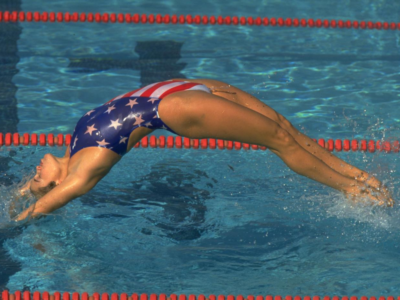 Olympian Dara Torres has won 12 swimming medals for Team USA, including