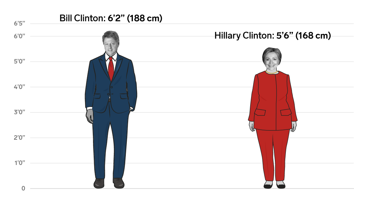 Bill And Hillary Clinton 8 Inches 20 Cm Business Insider India