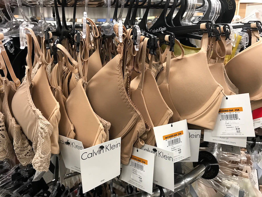 tj maxx calvin klein bra