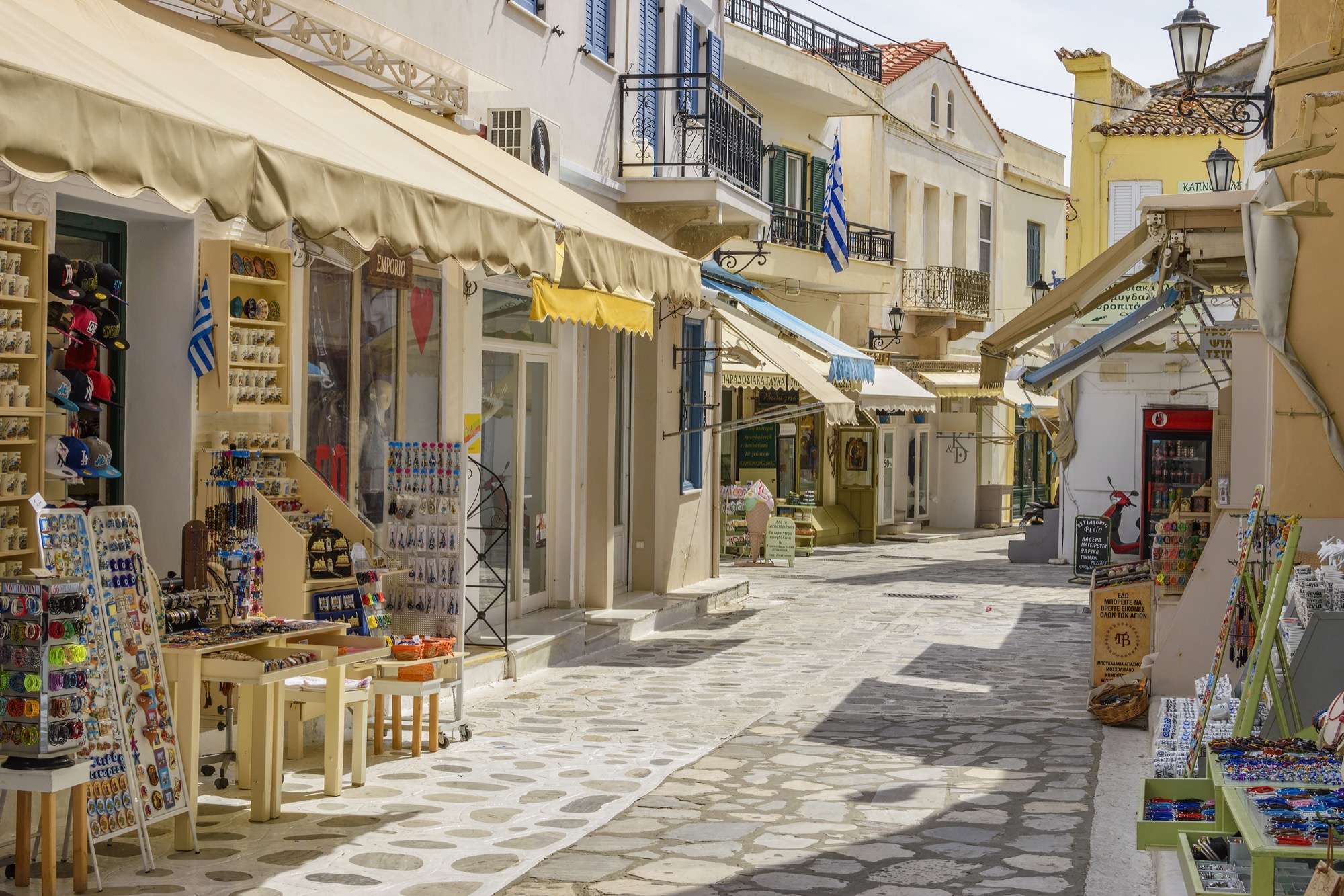 Santorini, Greece Narrow streets, Cyclades architecture hotels