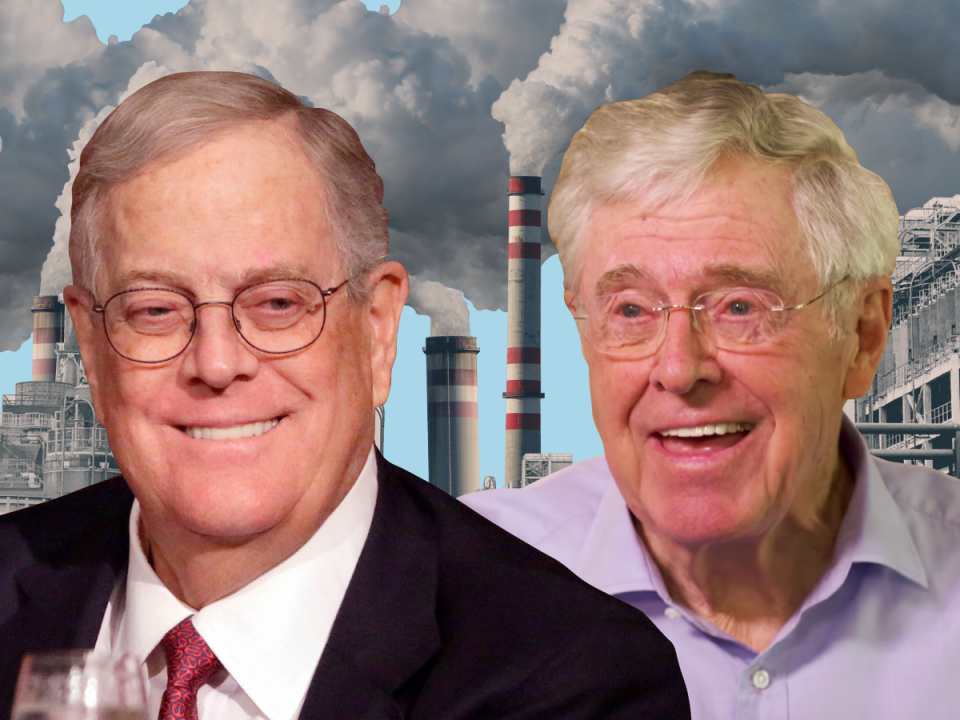 The Koch brothers are worth over $50 billion each after years of family ...