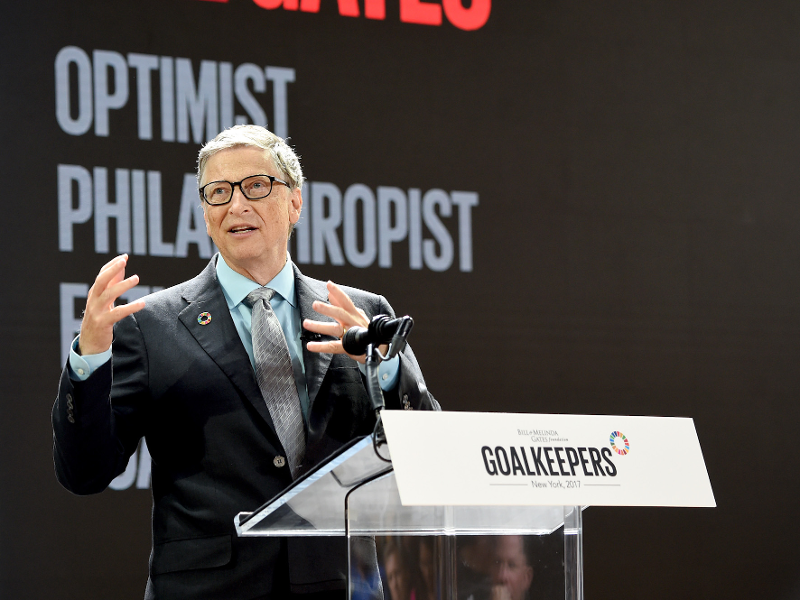 Gates And Wife Melinda Are Huge On Philanthropy They Were Recently Named The Most Generous