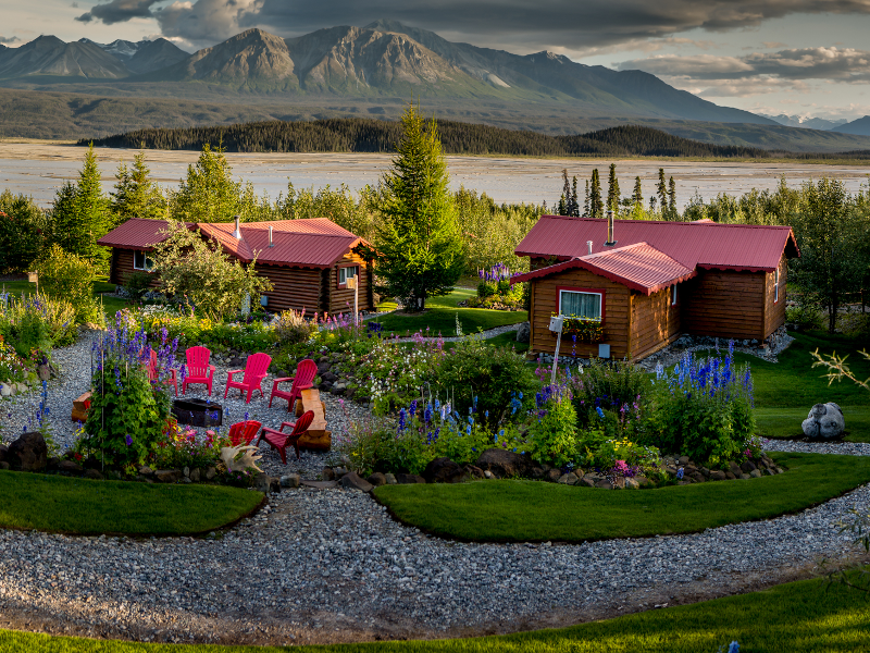 There s only one way to get to this luxury lodge in Alaska that