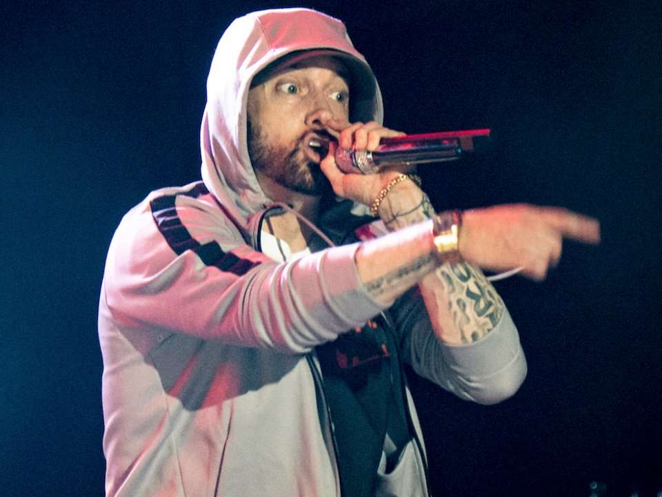 Eminem's new diss track had the biggest debut of a hiphop song in