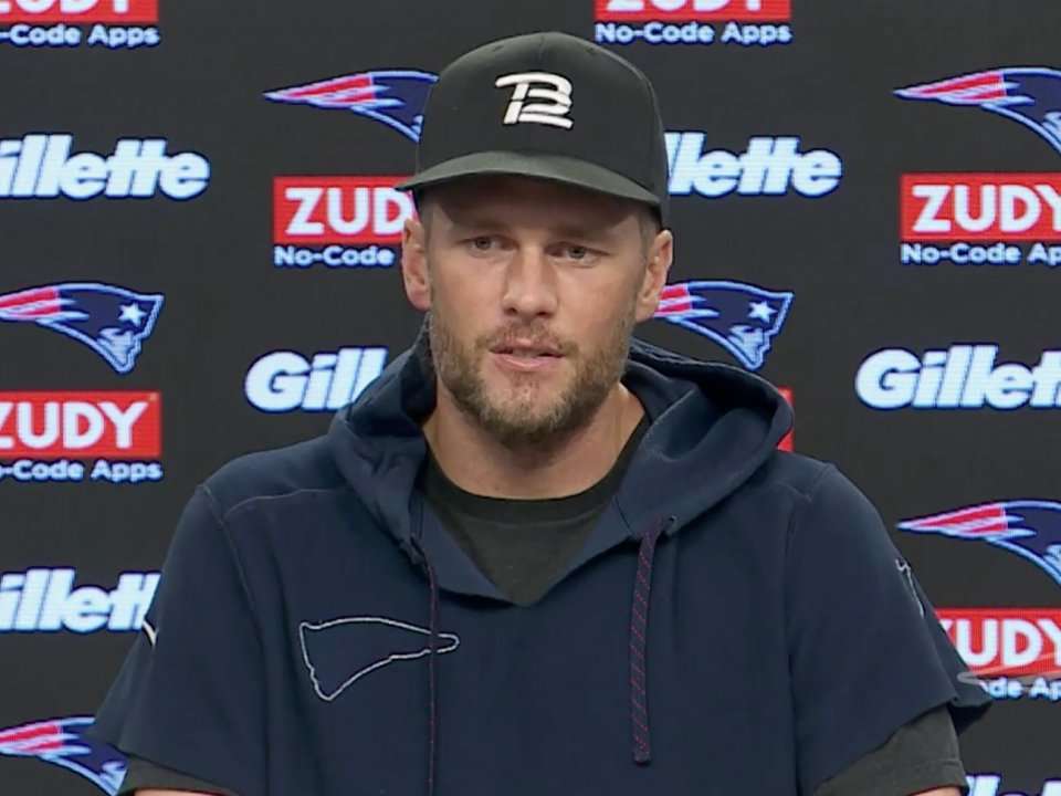 tom brady press conference jacket