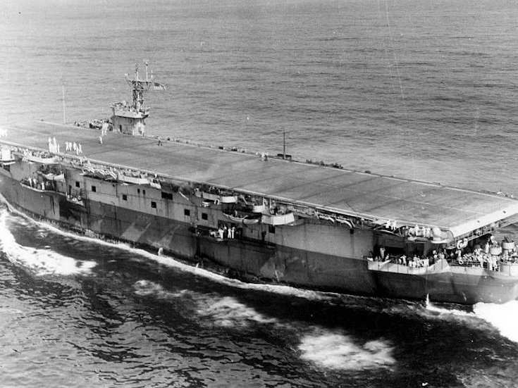 9 photos of WWII escort aircraft carriers, the US Navy's small but ...