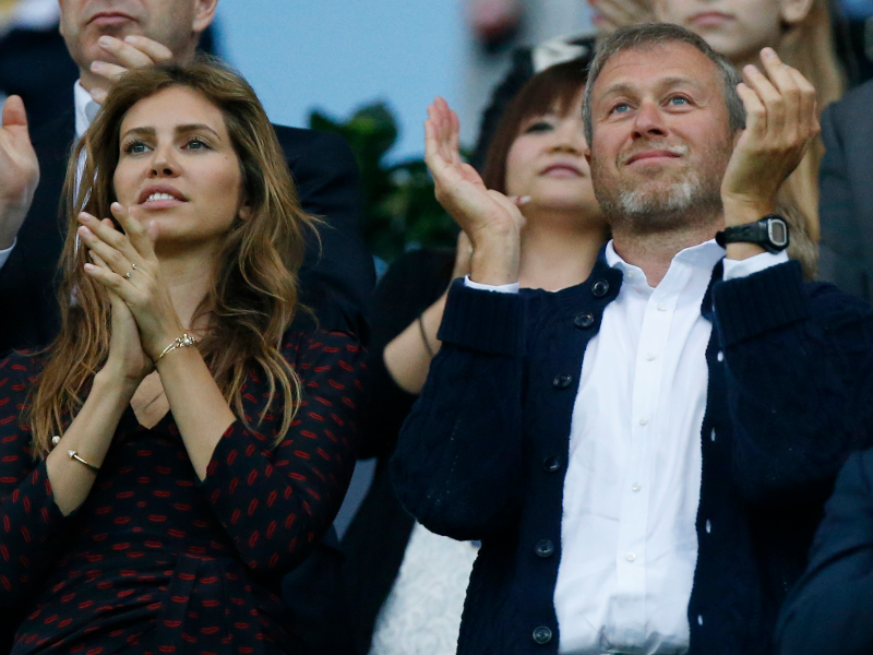 In 2017, Abramovich announced his separation from his wife of 10 years ...