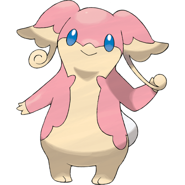 Audino, the hearing Pokémon, can be seen standing on the right side of ...