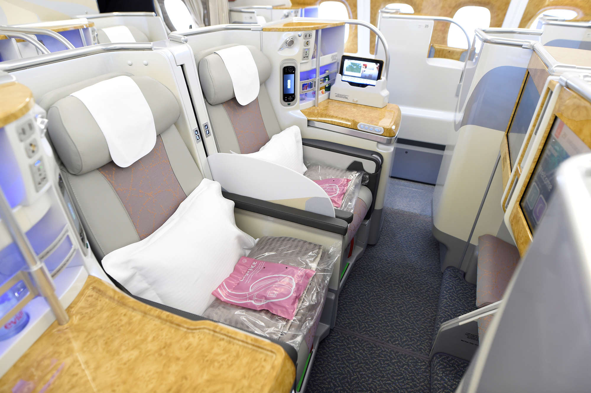 Airbus a380 Business class Emirates