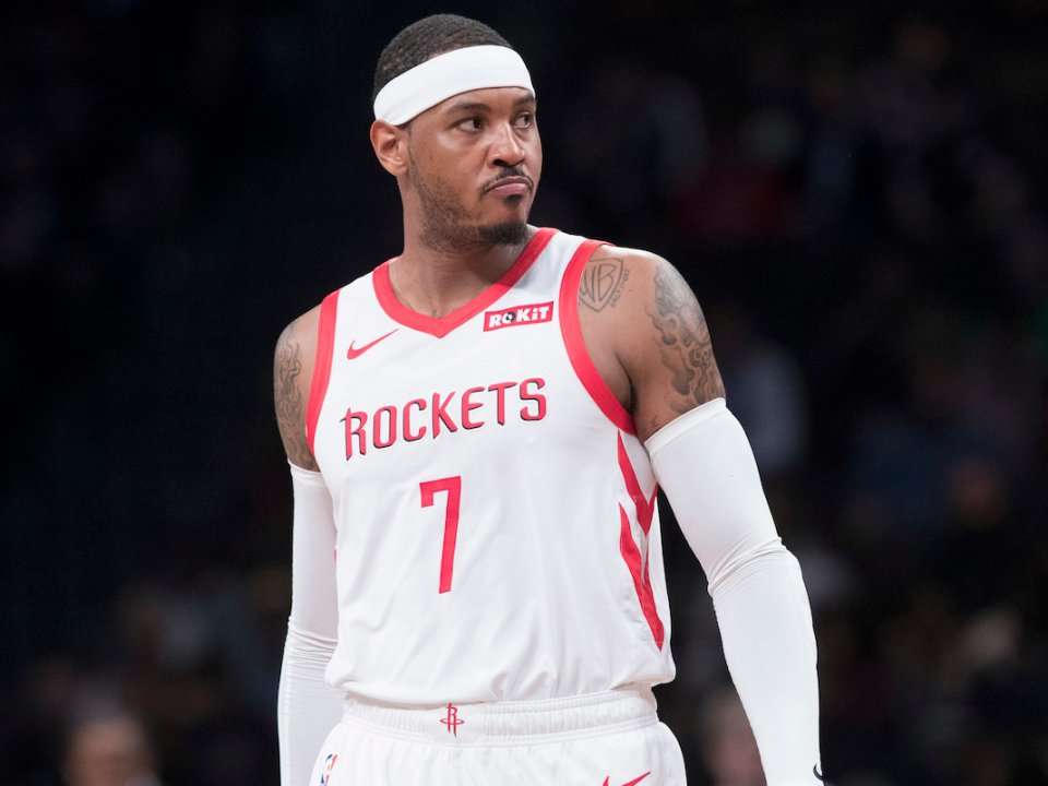 The Rockets Are Officially Parting Ways With Carmelo Anthony After Just ...