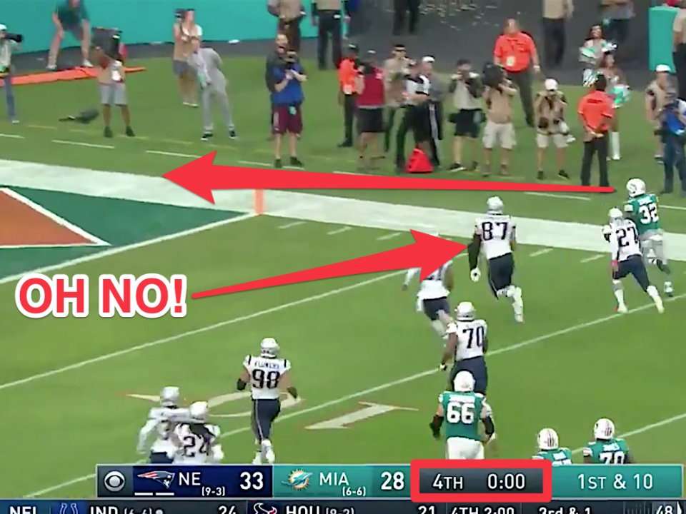 Dolphins Pull Off Stunning Upset Over Patriots With Last-second Hook ...