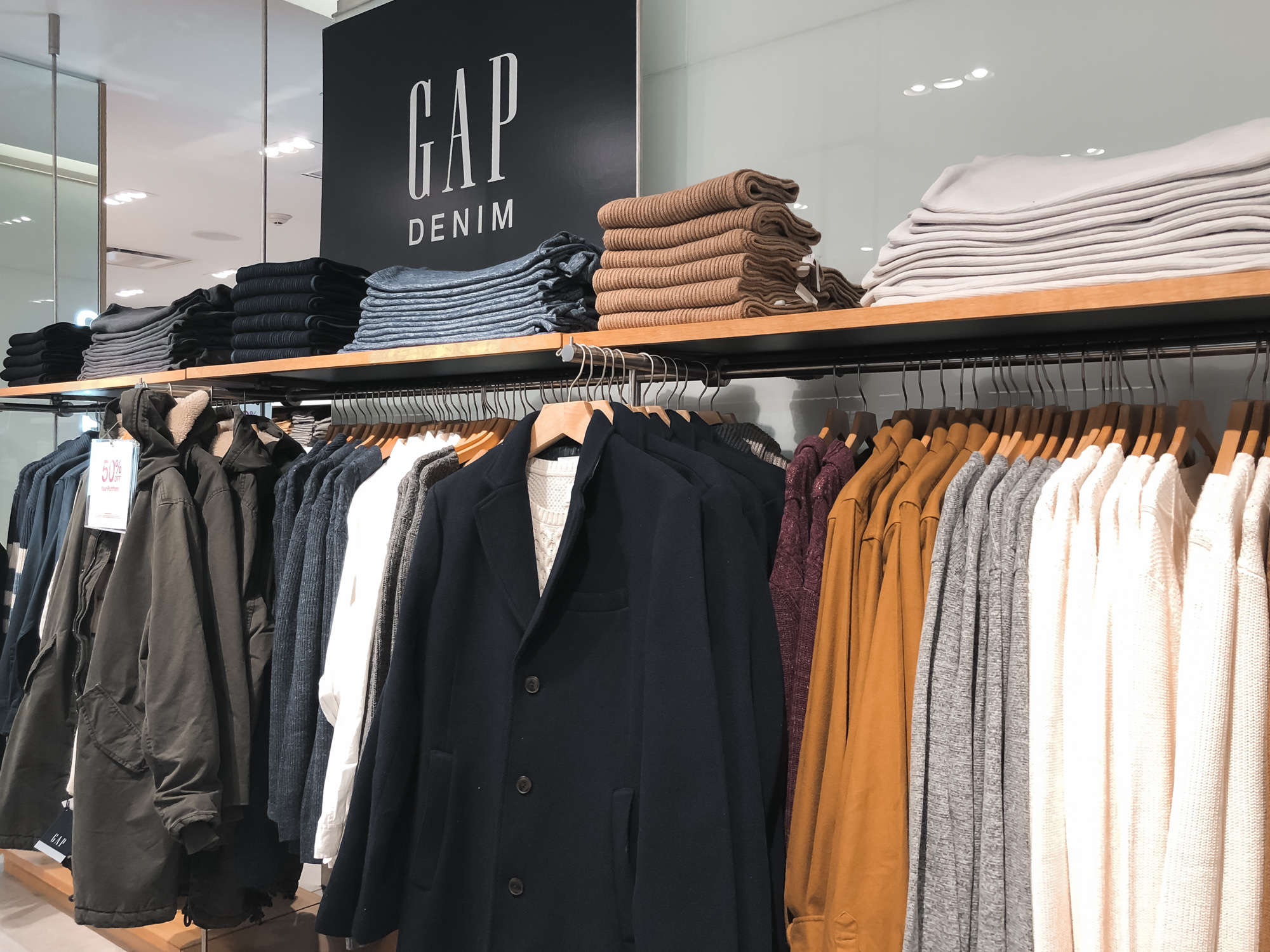 Gap store clearance jackets