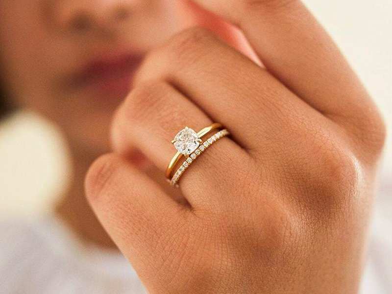 Diamond Engagement Ring VS1 F Emerald 1.80 Carat Lab Created CVD Best Price  | eBay