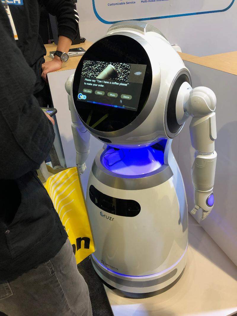 This Robot Can Only Take Drink Orders It Cannot Make The Drinks