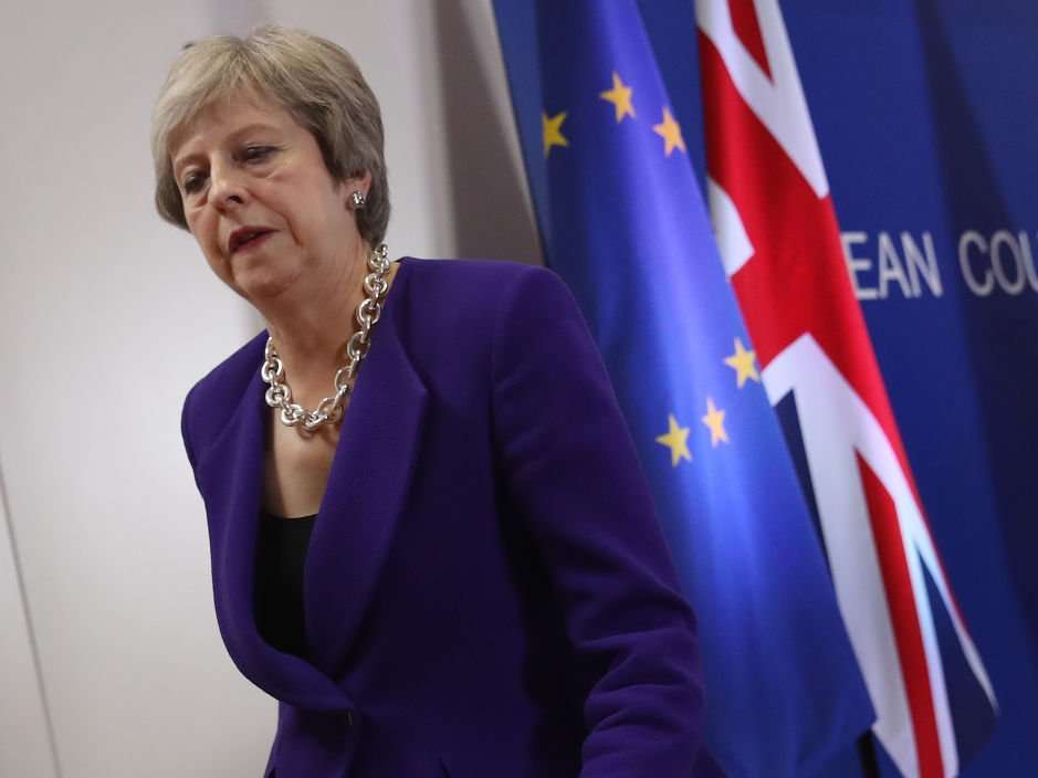 Brexit Will Be Delayed If MPs Reject Theresa May's Deal Admits Her ...