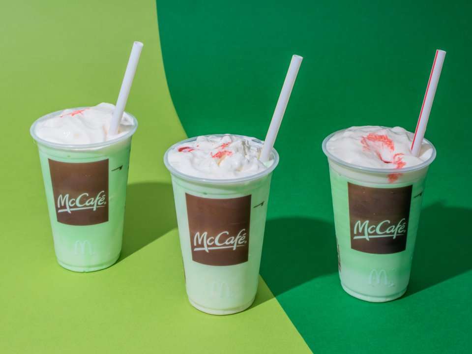 McDonald's Shamrock Shake is back on the menu here's how to get one