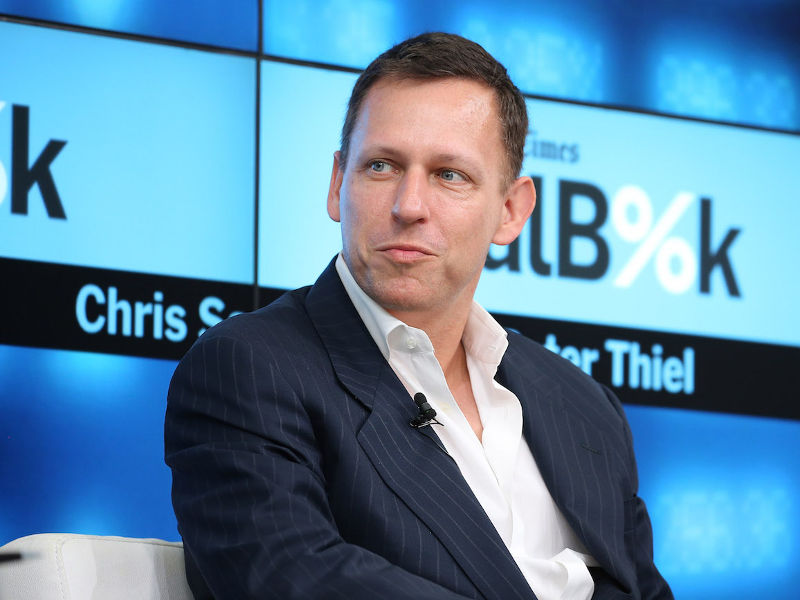 Peter Thiel, Cofounder Of PayPal, Palantir, And Founders Fund ...