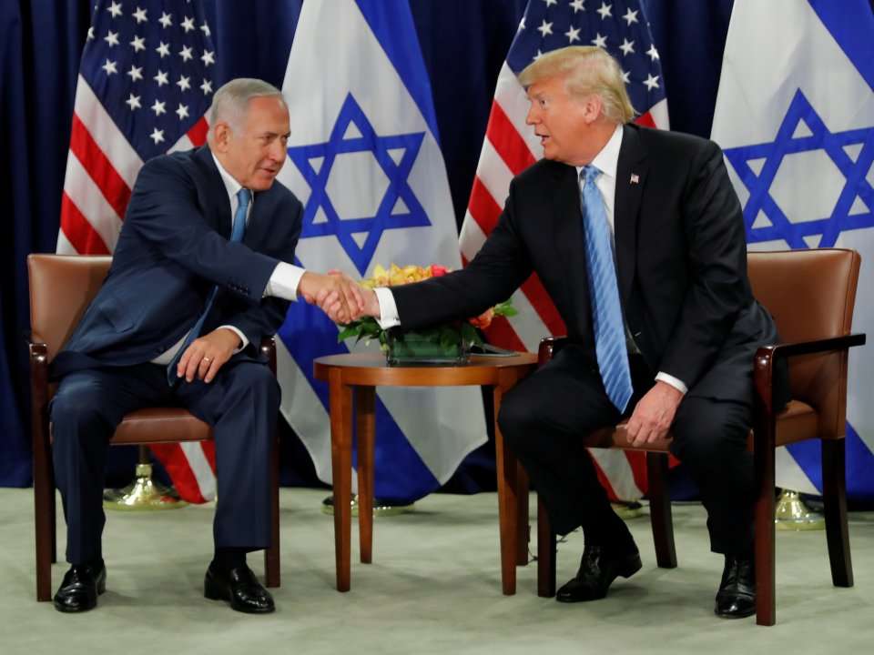 Israeli Prime Minister Benjamin Netanyahu, A Close Ally Of Trump, Just 