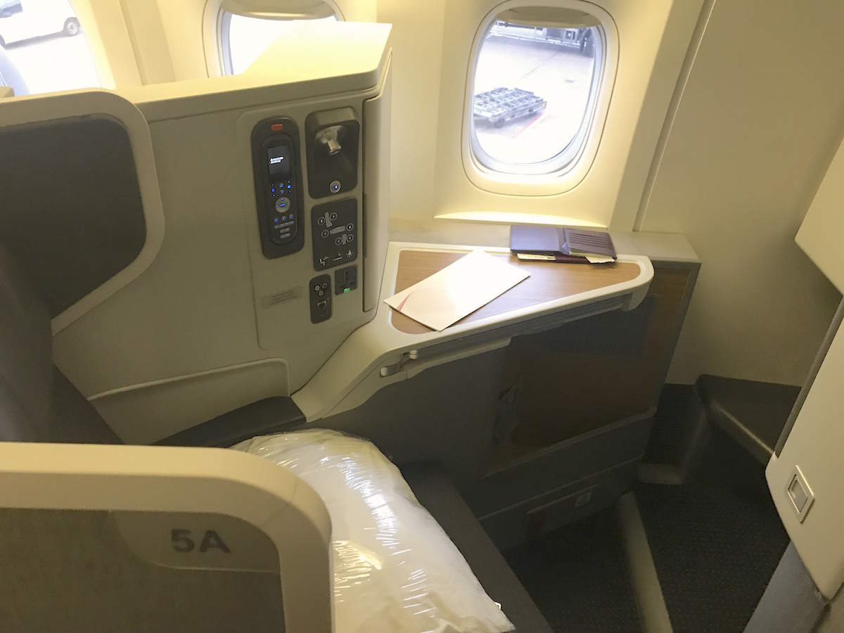 Here's what the seat, one of 52 business class seats on board the ...