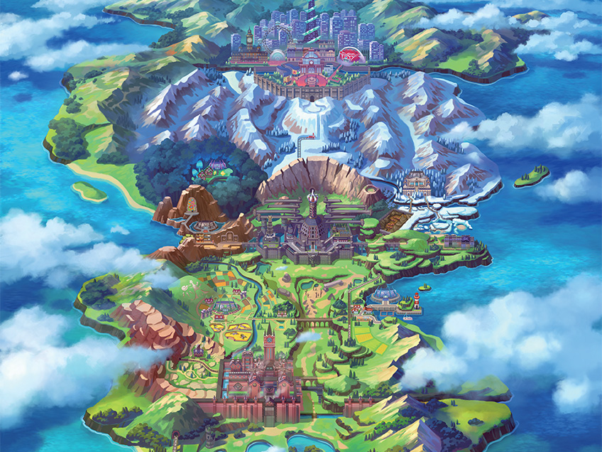 You'll travel through the Galar region, a never-before-seen part of the ...