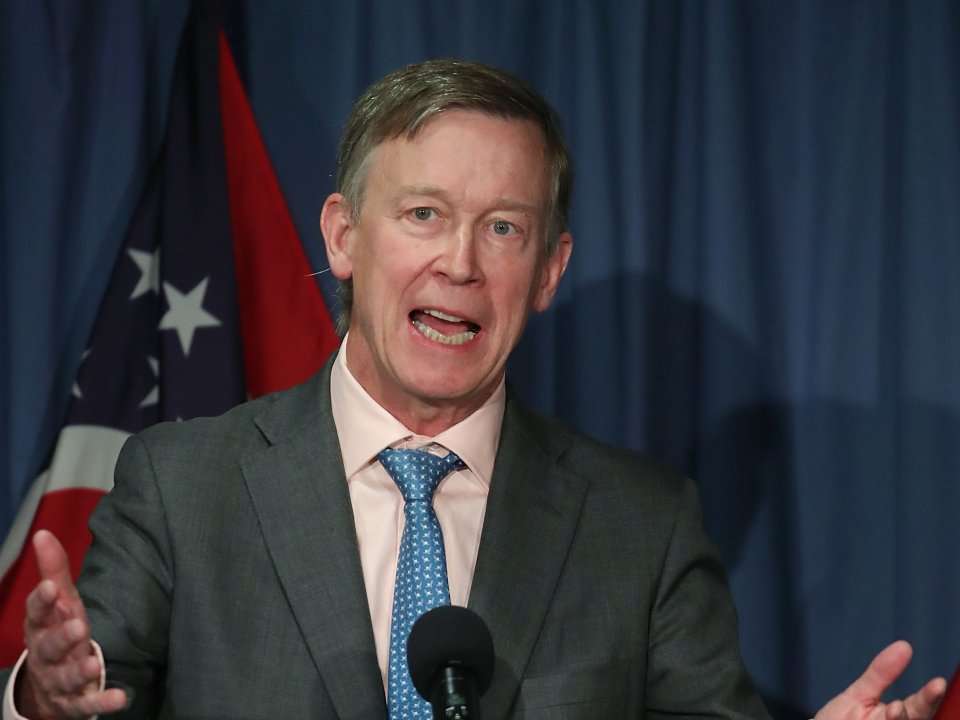 Former Colorado Governor John Hickenlooper announces a run for ...