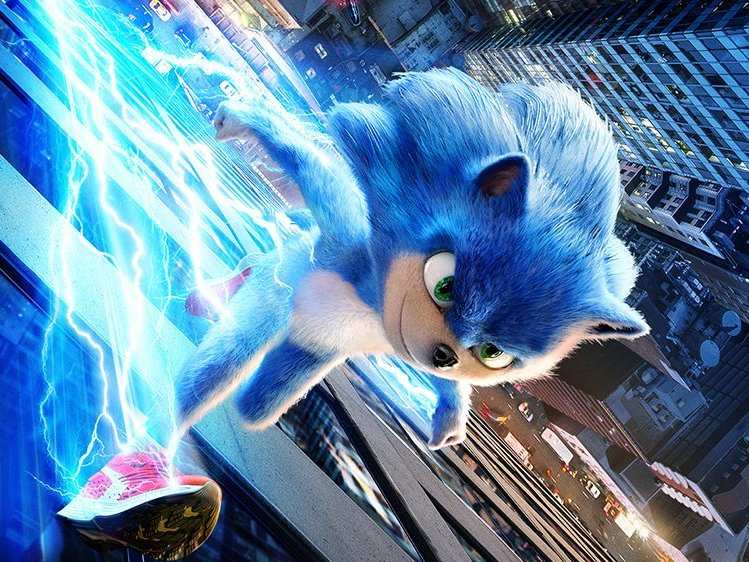 The 'Sonic the Hedgehog' movie just dropped its first trailer, and Jim ...