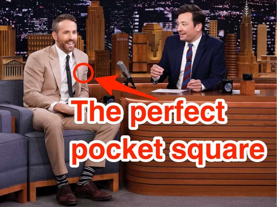 Ryan Reynolds Latest Suit Is His Best Yet And One Detail Proves His Style Is Head And 