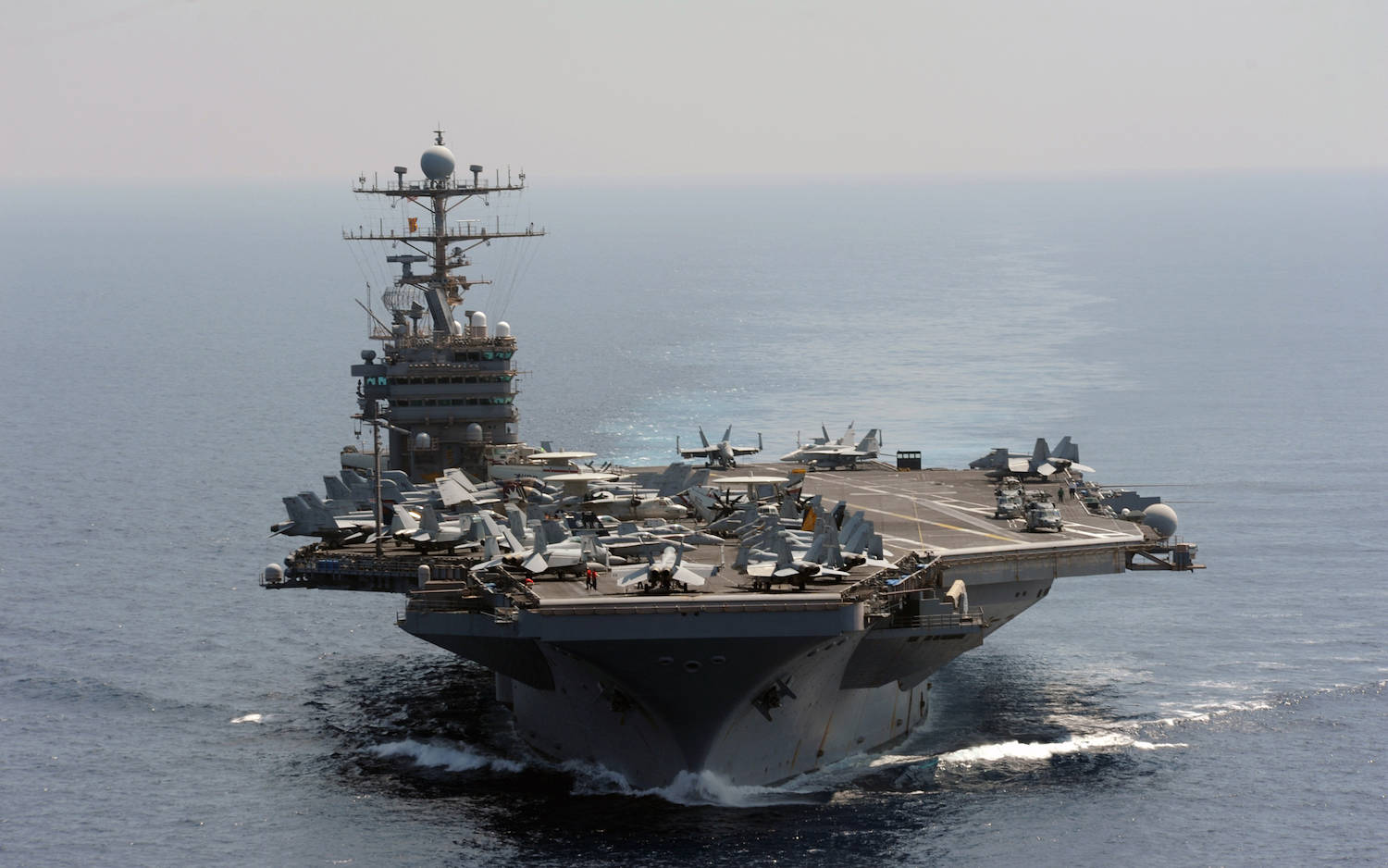 The USS Abraham Lincoln was a recipient of one of the Enterprise's ...