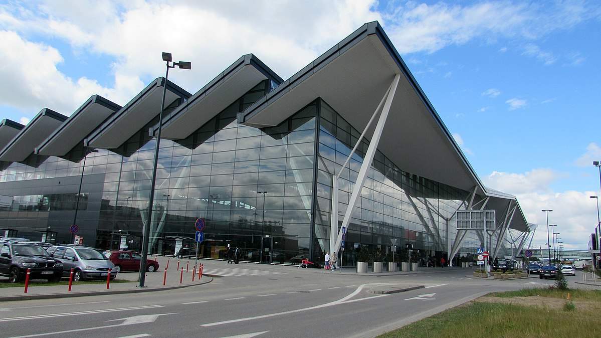 Gdansk Lech Walesa Airport Poland Gdn 