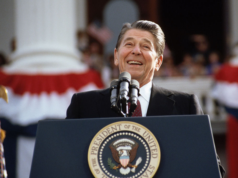 1984: Ronald Reagan again — It's Morning Again in America | Business ...