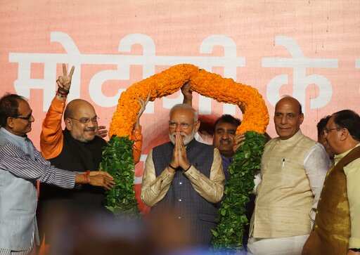 Swearing-In Ceremony of Prime Minister And Cabinet Ministers In India ...