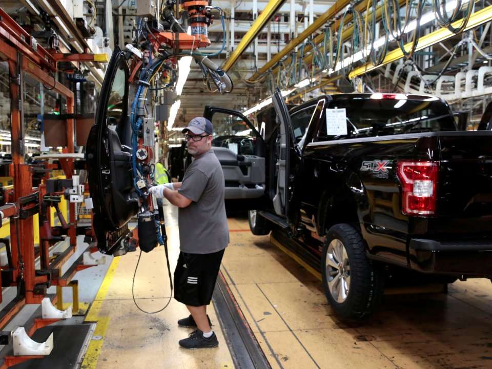 Ford told employees at its sprawling plant in Dearborn, Michigan, that ...