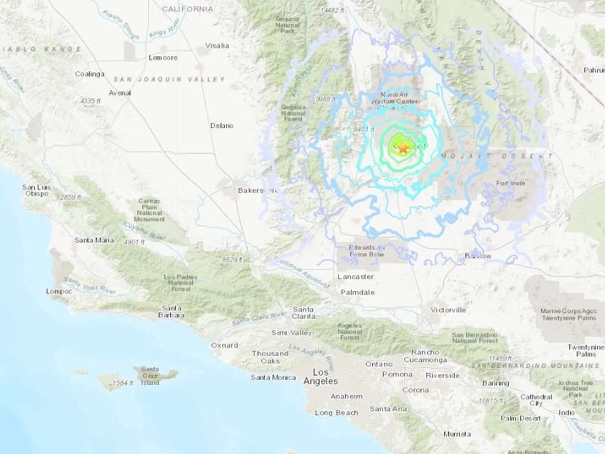 Incredible videos show California's biggest earthquake in 20 years ...