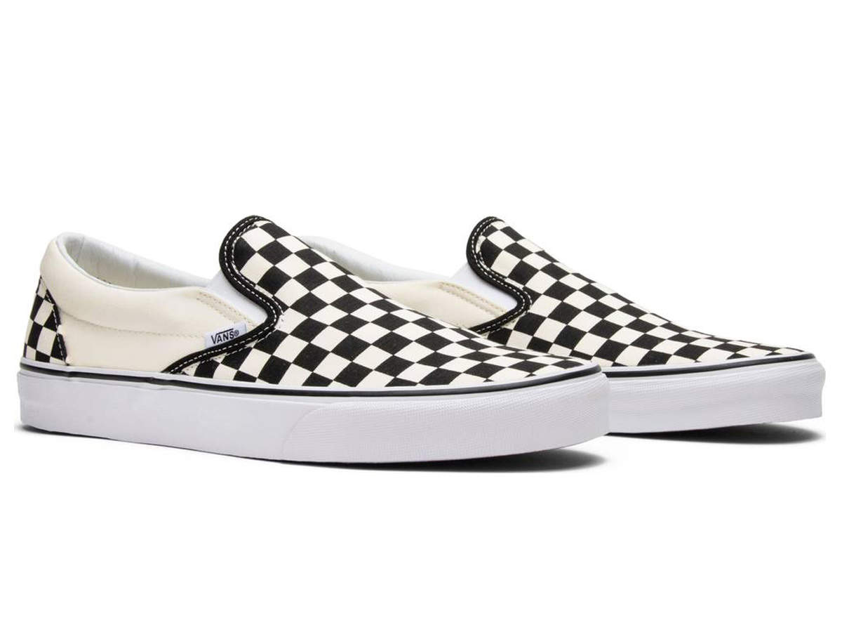 Also in 1982, the Vans Checkerboard slip-on appeared on the big screen ...