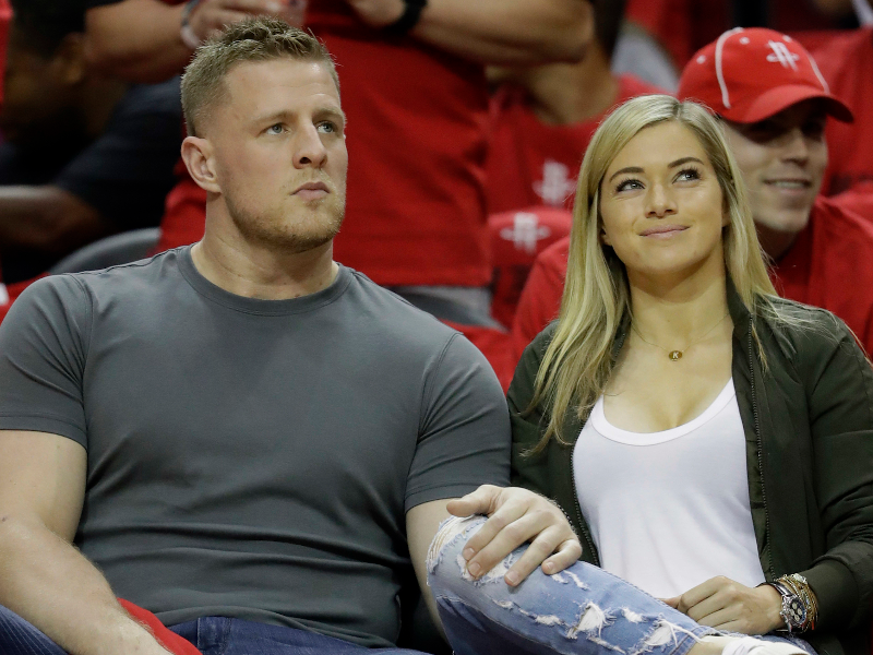 J.J. Watt and Kealia Ohai | Business Insider India