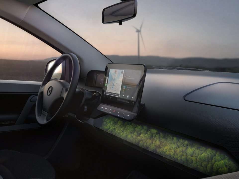 Electric Car Dashboard