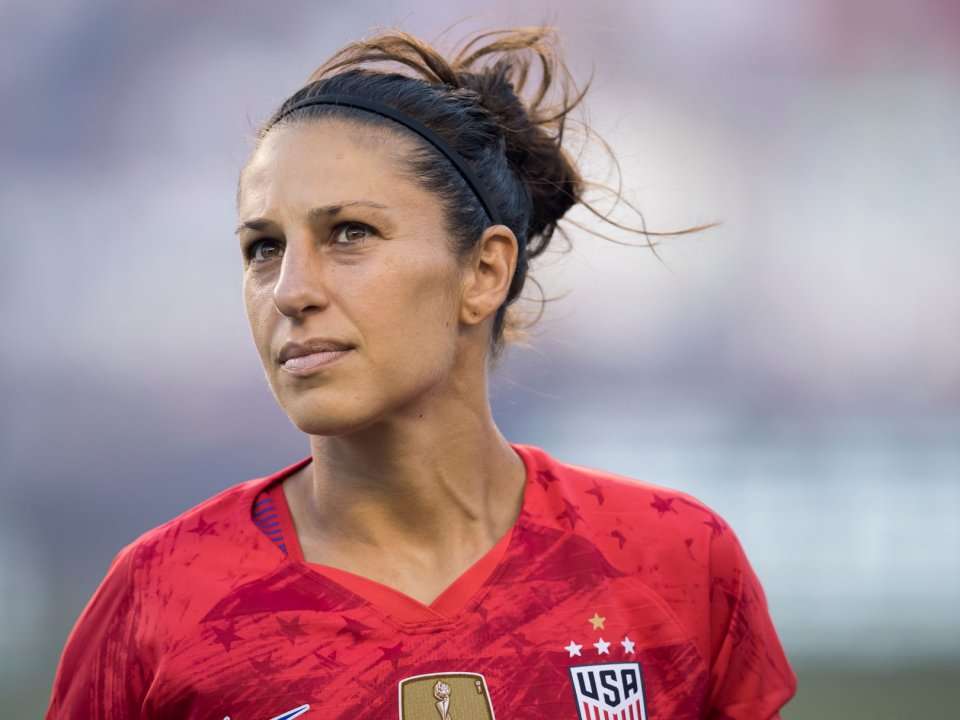 Carli Lloyd shoots down critics who say she couldn't kick in the NFL ...