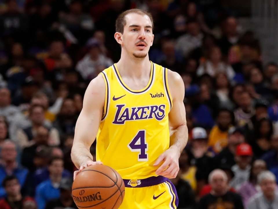 Lakers Alex Caruso received a random drug test after