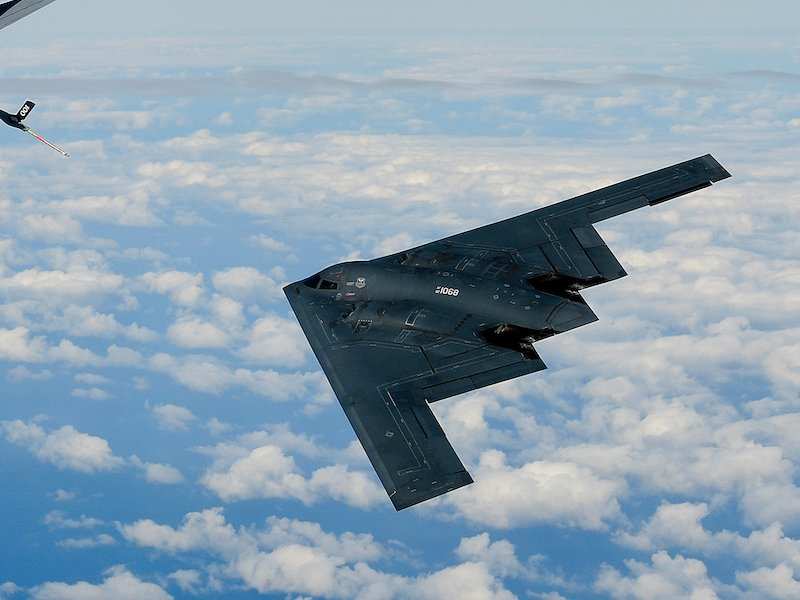 B-2 stealth bombers are learning new tricks in Europe, but it's not ...