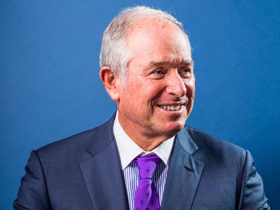 Blackstone CEO Stephen Schwarzman said his firm's rough early days ...