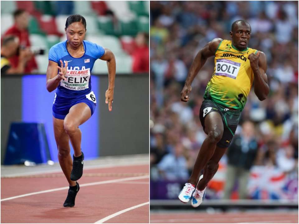 Verwachten Fondsen Onaangeroerd An American sprinter just beat a gold medal record set by Usain Bolt, one  year after being dropped by Nike | Business Insider India