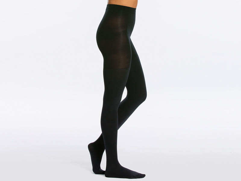 Spanx Luxe legs 60 denier opaque shaping tights in black