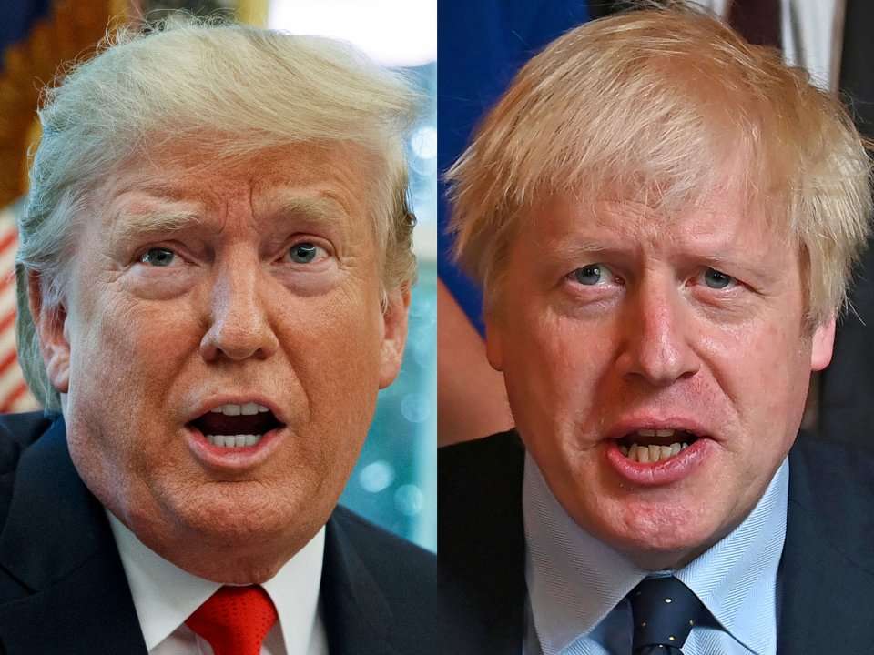 Trump Says Boris Johnson's Brexit Plan Means The US 'can't Make A Trade ...