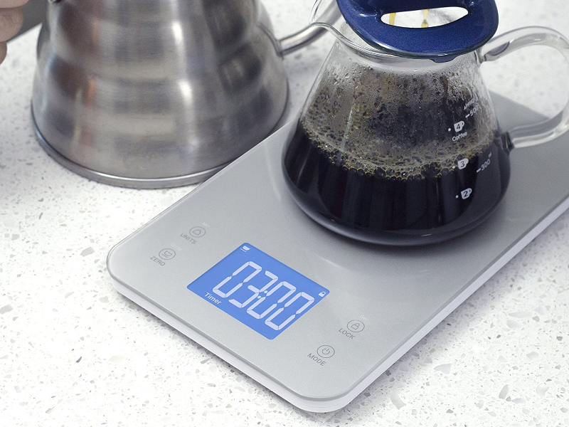  Nourish Digital Kitchen Food and Coffee Scale + Timer