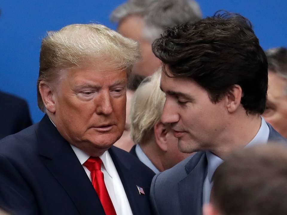 Justin Trudeau met with Trump to explain the 'context' of a joke he ...