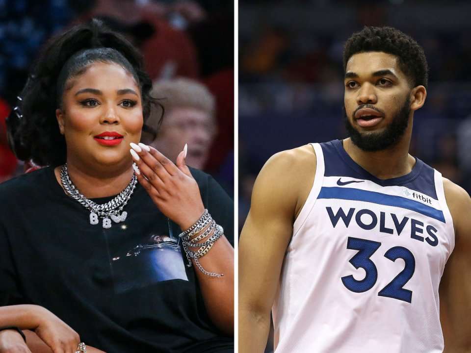 Lizzo revealed her interest in Karl-Anthony Towns during a courtside ...